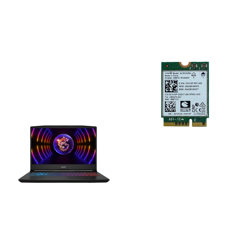 Card Wifi laptop MSI Pulse 15 B13V