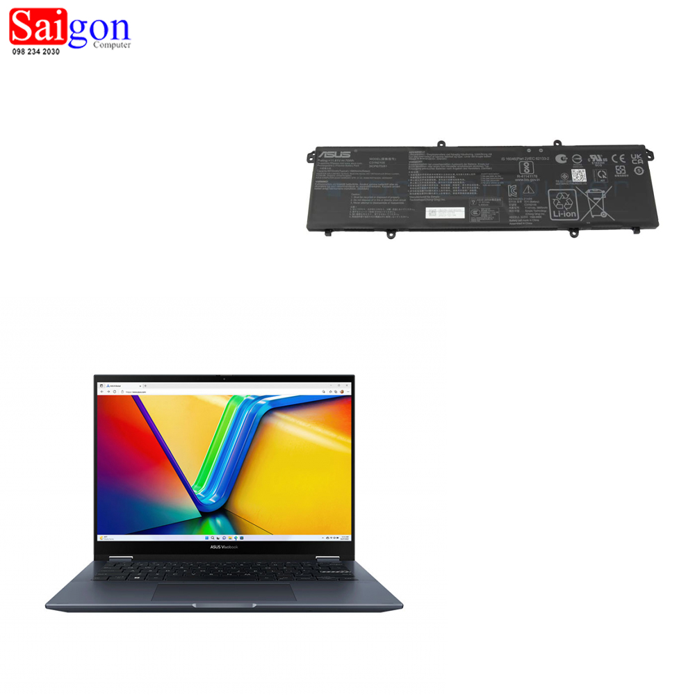 Pin Laptop ASUS Vivobook S 14 Flip OLED TN3402