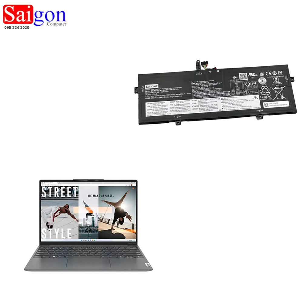 Pin Laptop Lenovo YOGA Slim 7 Carbon 13inch 2022