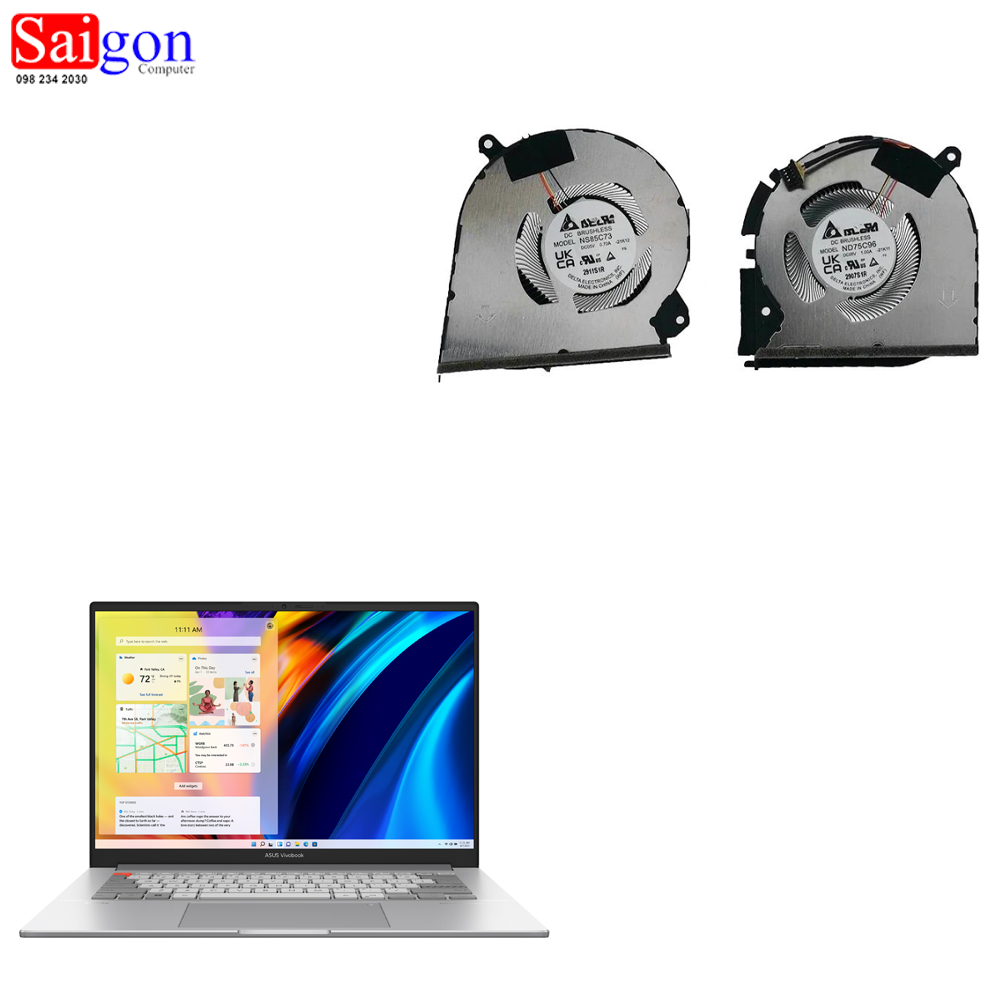 Quạt Tản Nhiệt Laptop ASUS Vivobook Pro 14X OLED N7401