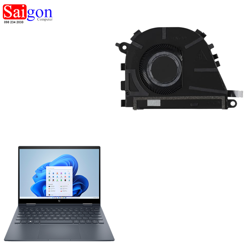 Quạt Tản Nhiệt Laptop HP Envy x360 13 13-bf0000