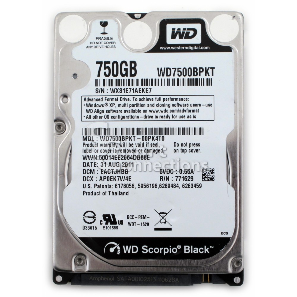 Ổ cứng HDD 750 GB