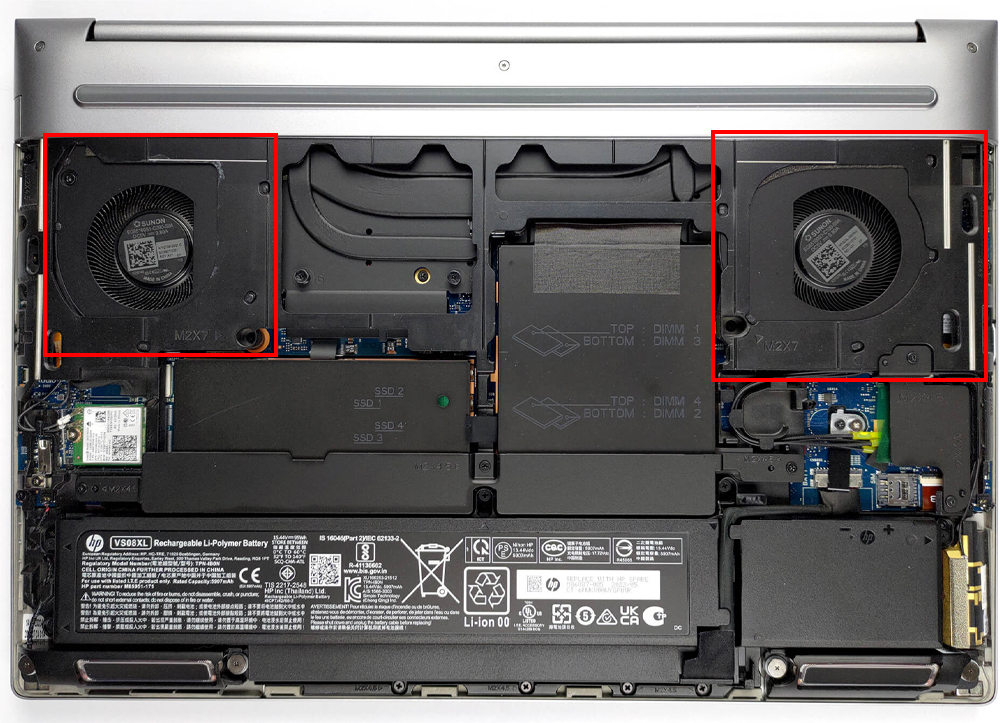 Quạt Tản Nhiệt Laptop HP ZBook Fury 16 G9