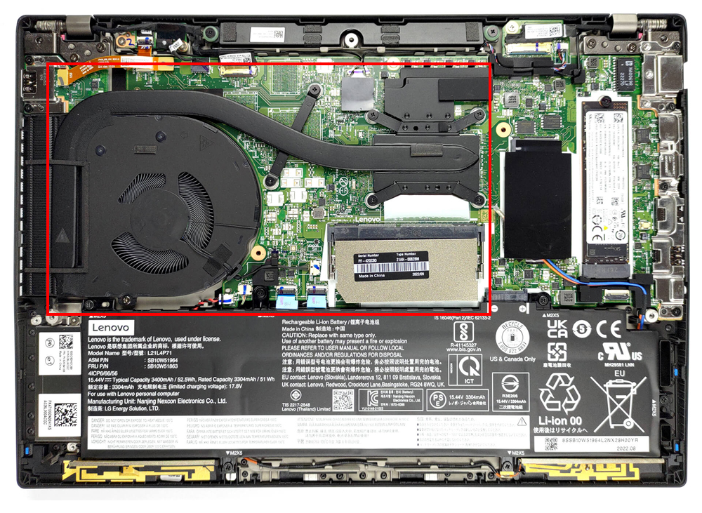 Quạt Tản Nhiệt Laptop Lenovo ThinkPad T14 Gen 3
