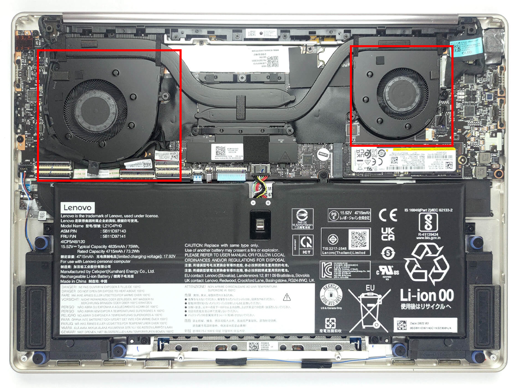 Quạt Tản Nhiệt Laptop Lenovo Yoga 9i 14inch 2022