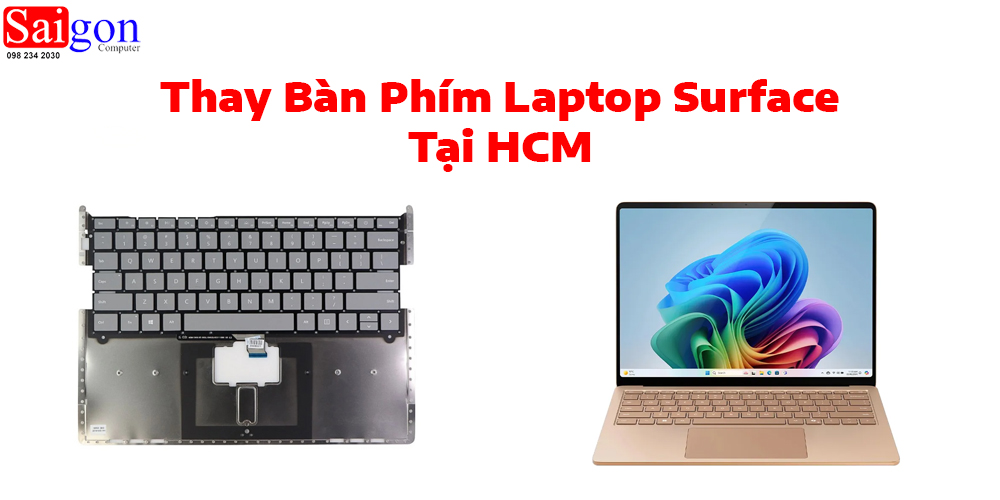 Thay Bàn Phím Laptop Surface Tại HCM