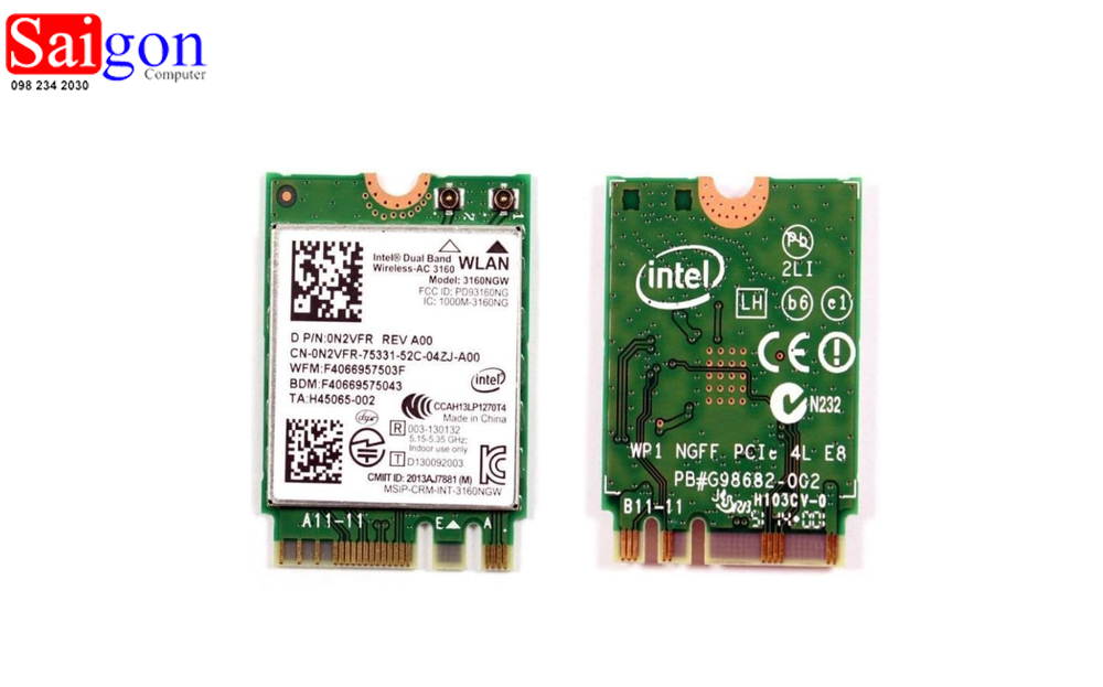 Thay Card WiFi Laptop Dell