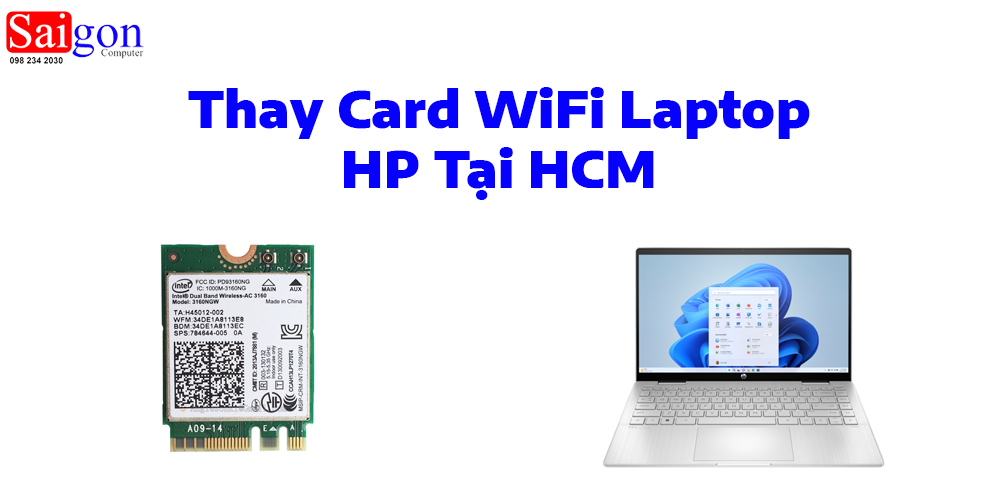 Thay Card WiFi Laptop HP Tại HCM