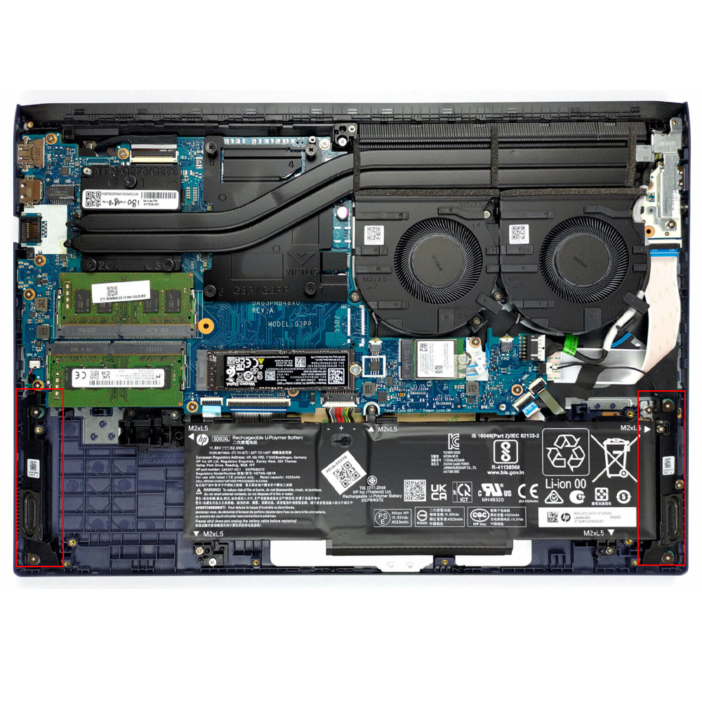 Dịch vụ Thay Loa Laptop HP Victus 15-FB0000