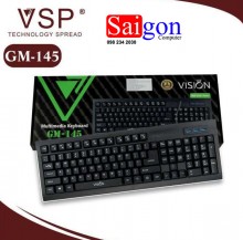 Keyboard VISION GM-145 USB Chính hãng 