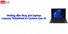 Hướng Dẫn Thay Pin Laptop Lenovo ThinkPad X1 Carbon Gen 11