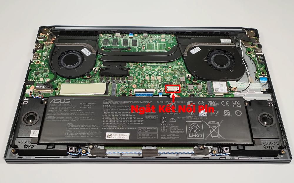 Hướng dẫn vệ sinh ASUS Vivobook Pro 15 OLED M3500